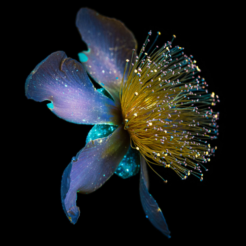 Hypericum Calicynum uvivf, from series "Between Art and Science" shortlisted at Sony Word Photography Awards, 2022